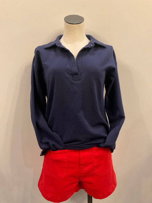 Mododoc - Women's Johnny Collar Top