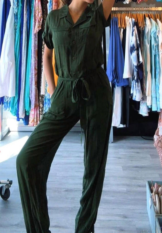 Khush - Bonsai Button-down Jumpsuit