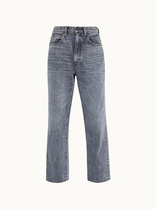 Slvrlake - London Cropped High-rise Denim