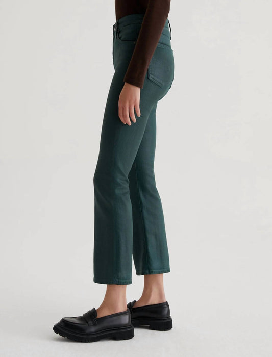 Ag Jeans - Farrah Boot Leatherette Crop Jeans