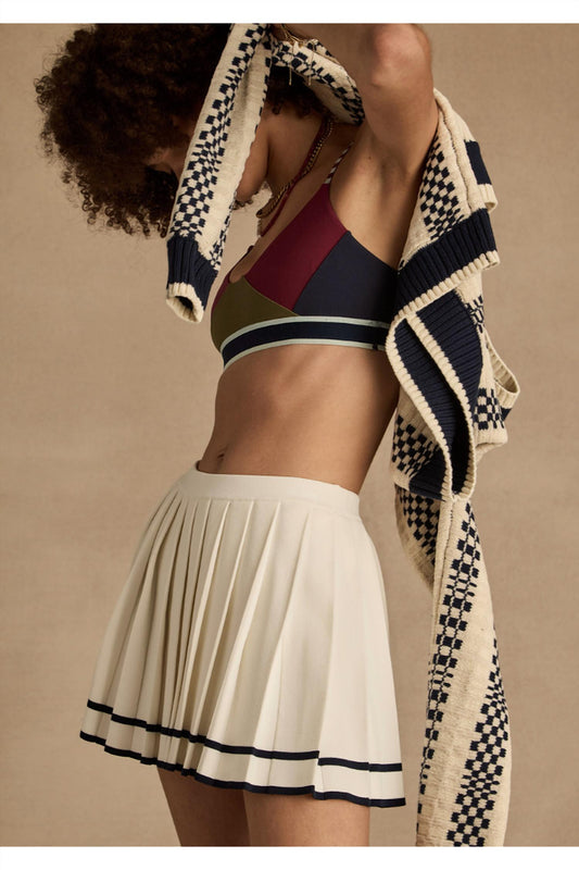 The Upside - Cadiz Pleated Knit Skirt