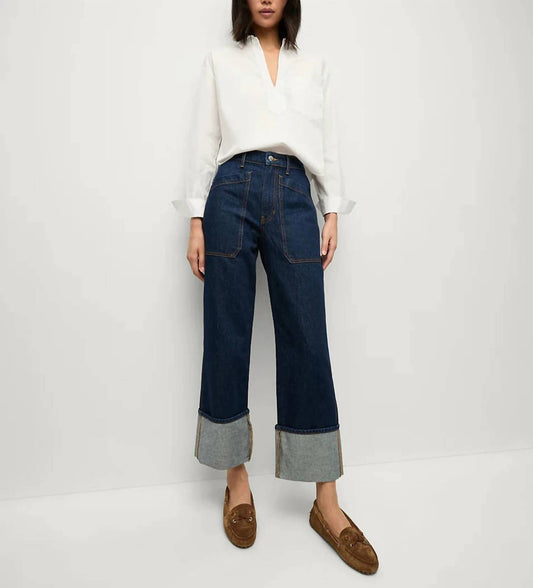 Veronica Beard - Dylan High Rise Straight Leg Jeans