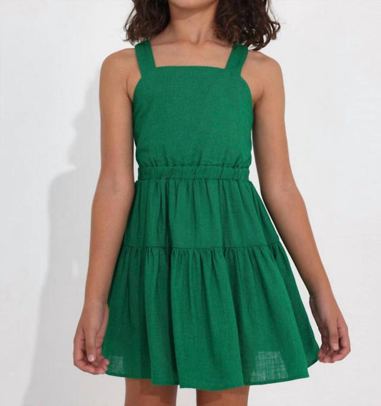 Mayoral - Kid's Cutout Linen Dress