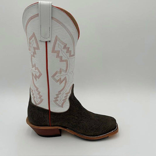 Anderson Bean Boots - Men's Exotic Safari Giraffe Cutter Toe Boot