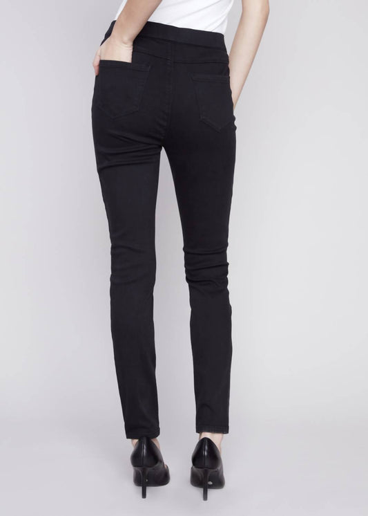 Charlie B - Twill Pull-on Jean