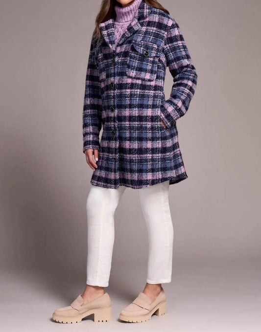 Tribal - Tweed Plaid Shacket