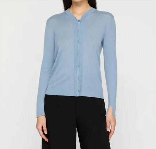 Lafayette 148 - Fine Gauge Cashmere & Silk Cardigan