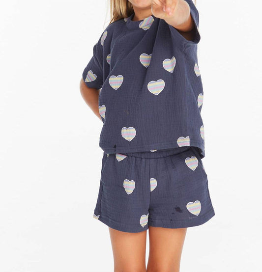 Chaser - Girls Beach Hearts Shirt