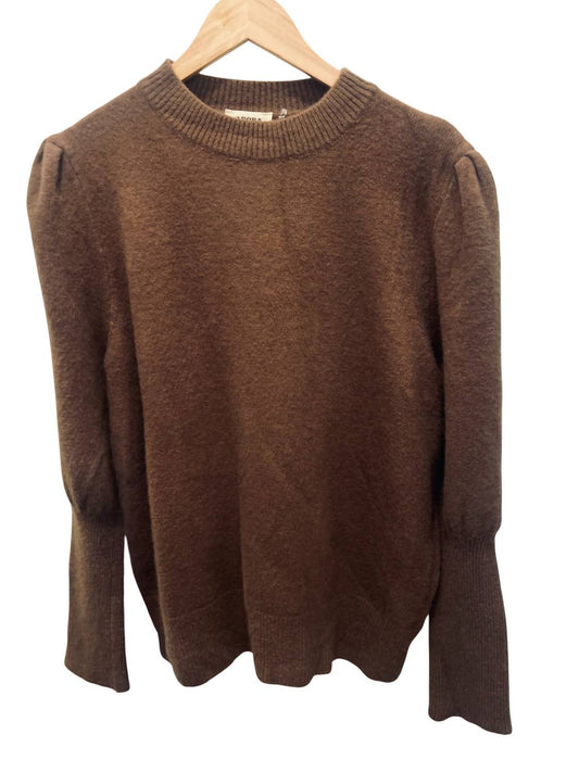 Adora - Women's Puff Shoulder Sweater