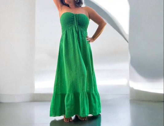 Made In Italy - Angela Maxi Linen Dress