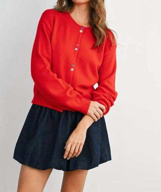 Buttermelon - Long Sleeve Buttoned Cardigan