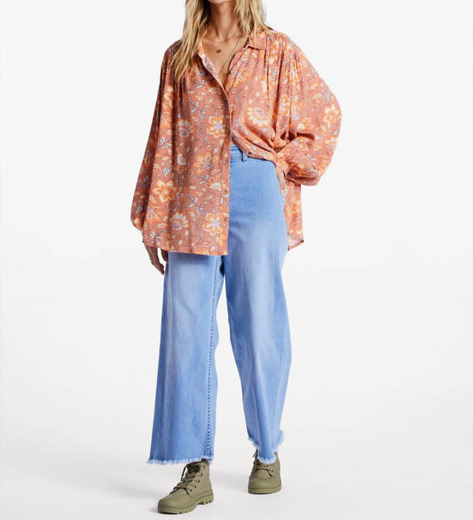 Billabong - Day After Day Oversized Button-down Shirt