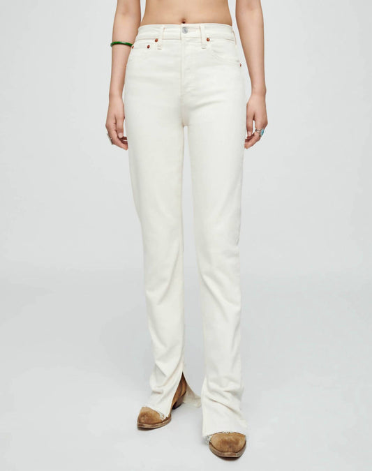 Re/Done - 70s High Rise Skinny Boot Jeans