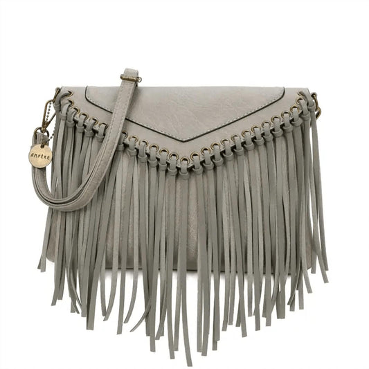 Ampere Creations - Women's Dallas Fringe Crossbody Bag