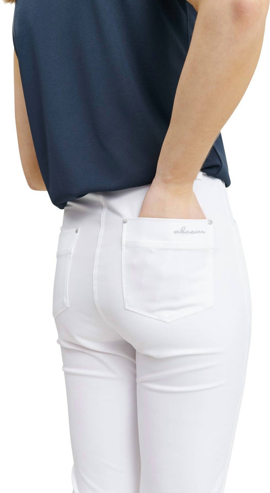 Abacus Sportswear Us - Elite High Waist 4-ways Stretch Golf Capri Pants