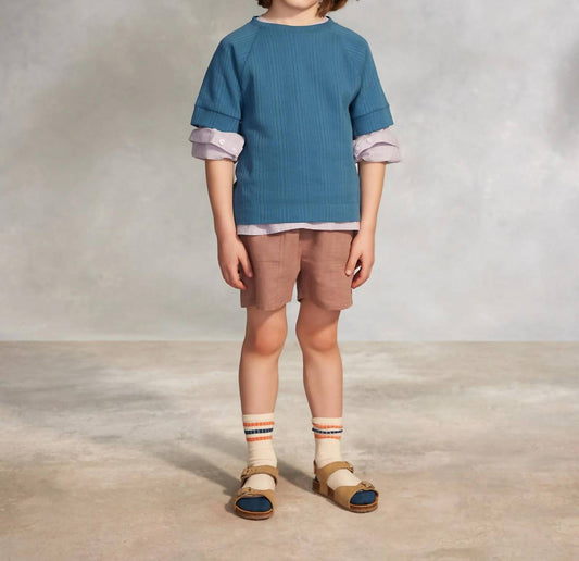 The Sunday Collective - Kids On The Road Linen Shorts