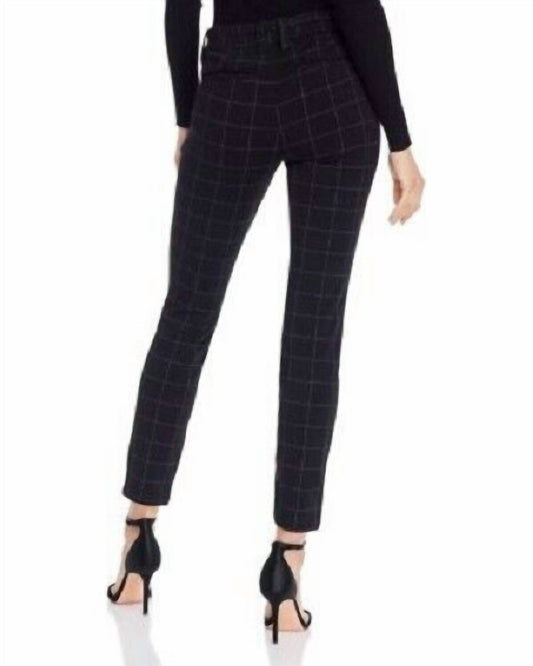 Aqua - Stretch High Rise Ponte Slim Pants