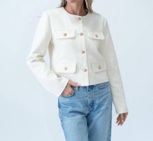 Six/Fifty - Blakely Crewneck Blazer