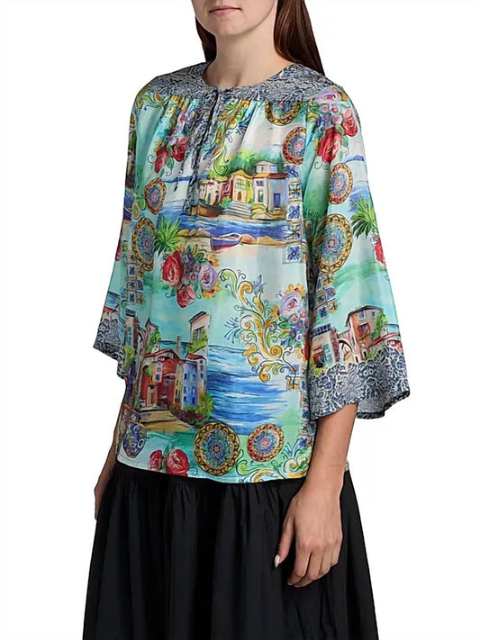 Johnny Was - Lepin Flowy Blouse