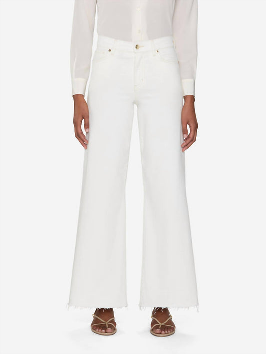 Frame - Le Palazzo Crop Raw After Jeans