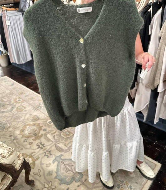 Cobblestone Living - Alessia Button Up Vest