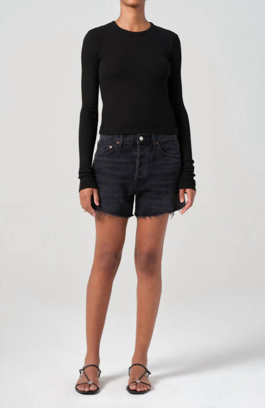 Agolde - Parker Long Jean Shorts