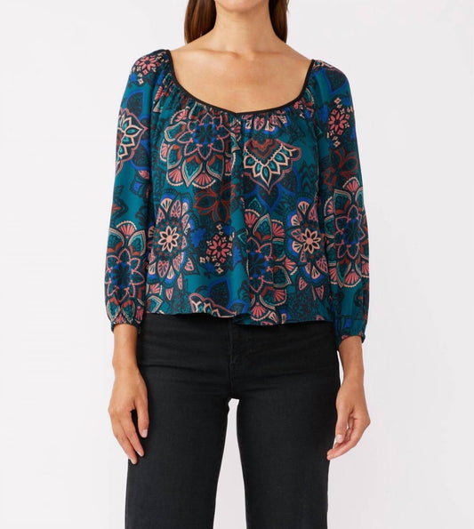 Lovestitch - Floral Prism Blouse