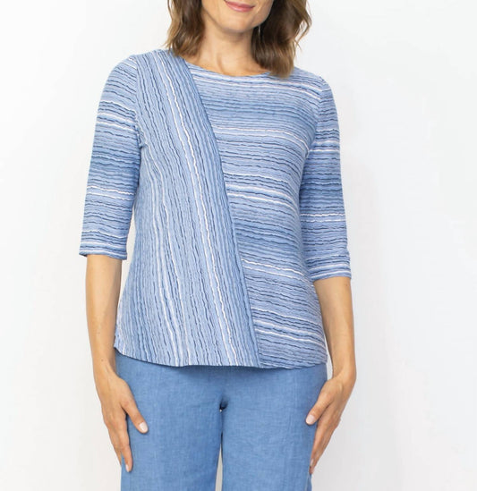 Habitat - Mixed Elbow Boatneck Pullover