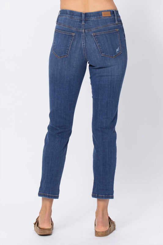 Judy Blue - Mid-rise Boyfriend Jeggings