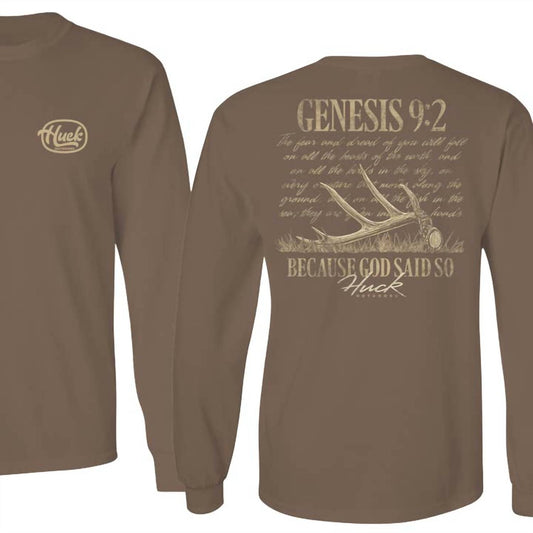 Huck Outdoors - Unisex Genesis 9:2 Long Sleeve Top