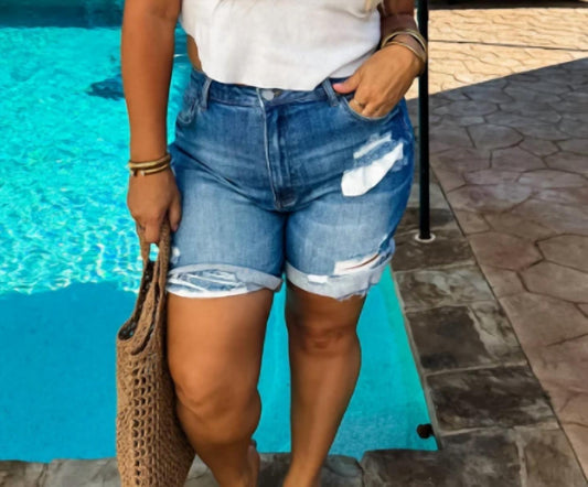 Blakeley - Georgia Distressed Shorts