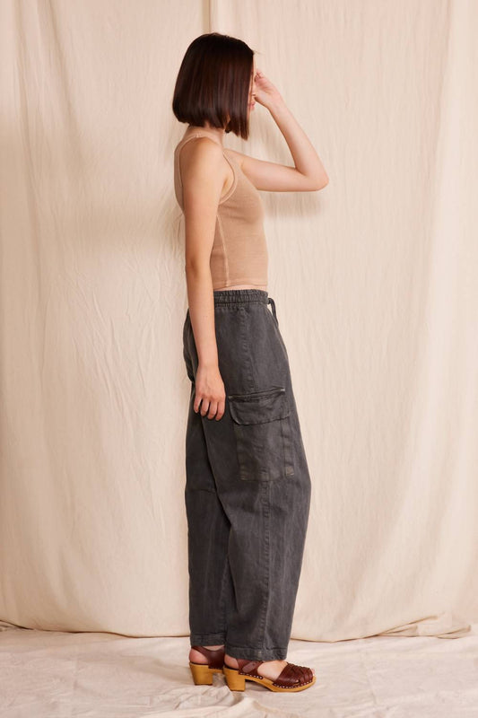 People Of Leisure - Sage Rib Tank Top