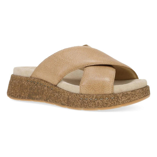 Dansko - Bridget Cork Platform Sandals - beige - sandals - shoes