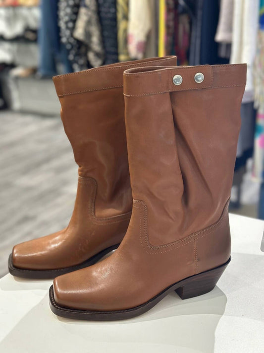 Isabel Marant - Preloved Women's Ademe Bike Style Leather Boot