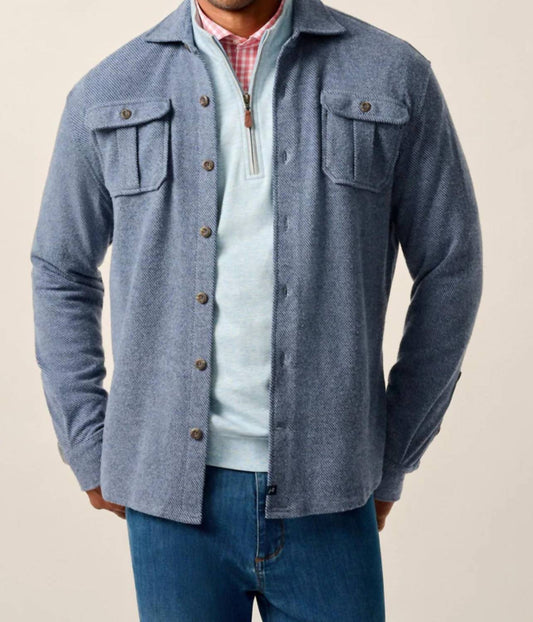 Johnnie-O - Carl Stretch Knit Flannel Lodge Shirt