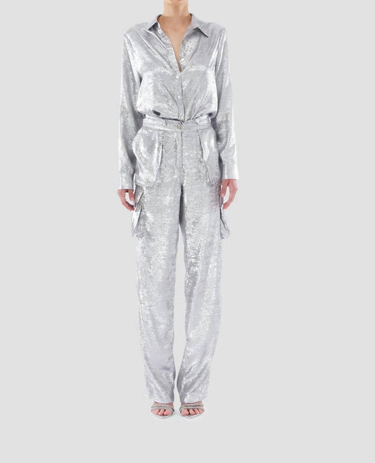 Le Superbe - Glistening Button Front Shirt