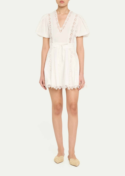 Ulla Johnson - Camila Short Sleeve Mini Dress