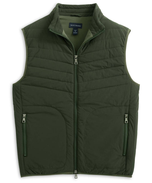 Scott Barber - Men's Stretch Nylon Puffer Vest
