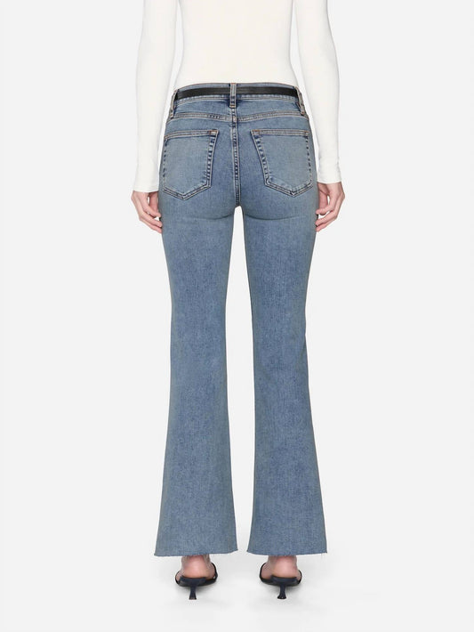 Frame - The Icon Mid Rise Flare Jeans