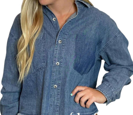 Kori - Shadow Pocket Button Up Shirt