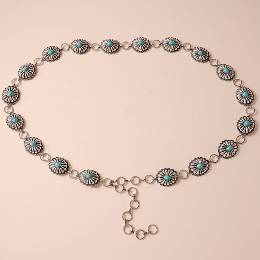 Verita Lane - Women's Sky Western Concho Belt