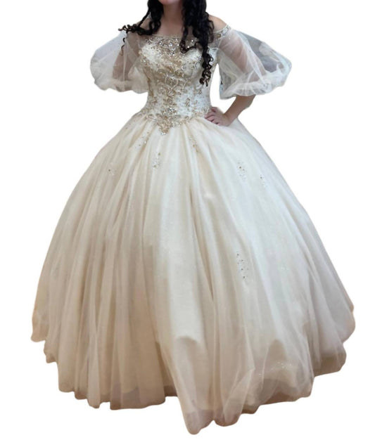 Mary'S Bridal - Quinceañera Puff Sleeve Dress