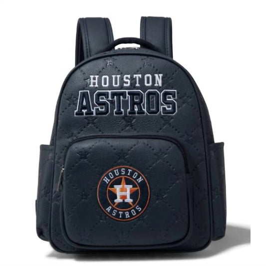 Montana West - Unisex Mlb Houston Astros Leather Backpack