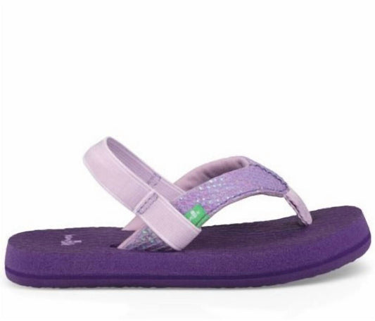 Kid's Yoga Glitter Flip Flop
