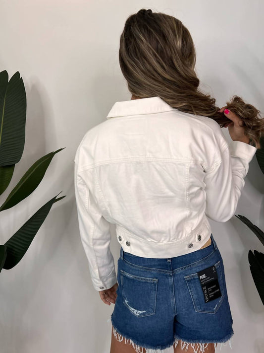 Bree Jacket Tonal Ecru