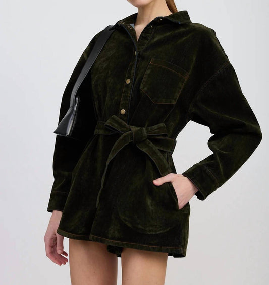 En Saison - Julien Long Sleeve Playsuit