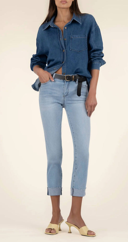 Kut From The Kloth - Amy Crop Straight Leg Jeans