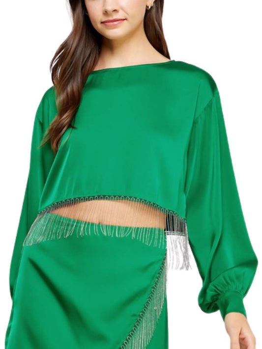 Strut & Bolt - KAROLYN SATIN SET TOP