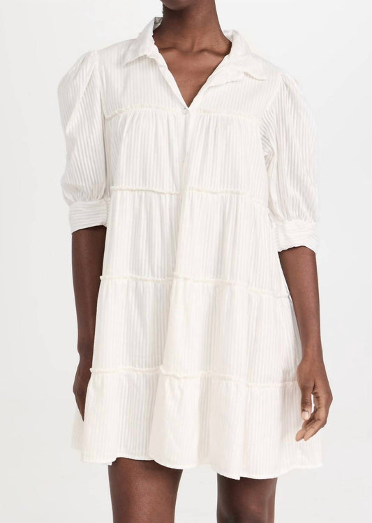 Peixoto - Lola Ora Cotton Tired Shirt Dress