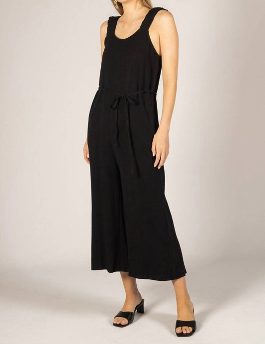 P.Cill - Linen Culotte Jumpsuit